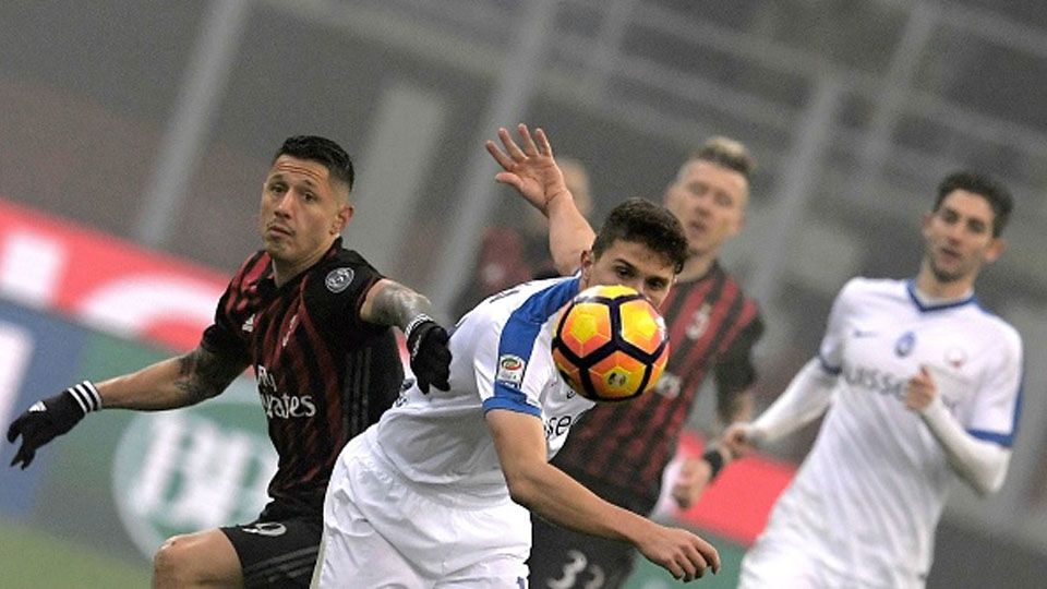 AC Milan vs Atalanta. Copyright: © TIZIANA FABI/AFP/Getty Images